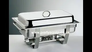 How to set Up Chafing Dishes and avoid burning the water pan