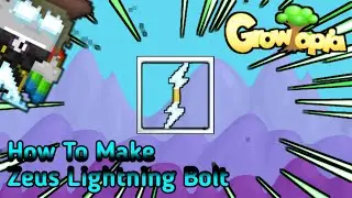 How To Make Zeus Lightning Bolt Growtopia | Growtopia
