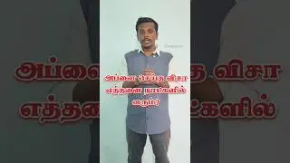 விசா Approval ஆக எத்தனை நாட்கள் ஆகும்!!#jobvacancy #visa #visaapply #yt #world #facts #job #video