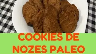 COMO FAZER COOKIES DE NOZES PALEO | VAMOS DIETAR