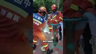 Firefighters Save the Day at the Playground 🥹&hearts;️ #shorts
