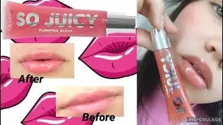 Colour pop cosmetic plumping lip gloss review. ❤️ 👑💄