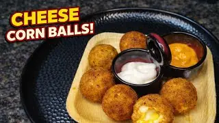 Viral Cheese Corn Balls 😍| Perfect Evening Snack Must try #viralfiesta #crispysnack #kidsfavourite  