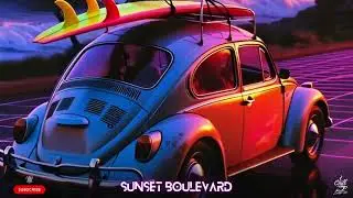 Sunset Boulevard &ndash; Original Synthwave Golden Hour Drive