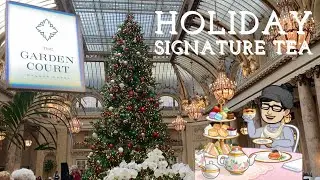 Holiday Signature Tea - The Garden Court - Palace Hotel - San Francisco 12/1/23