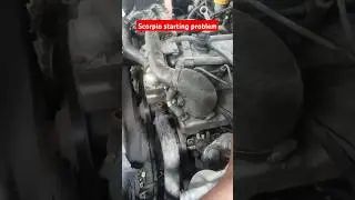 Scorpio starting problem🚗 #automobile #mechancial #car