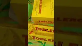 #short #video toblerone swiss milk chocolate with honey