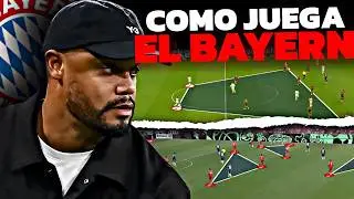 CÓMO JUEGA EL BAYERN MUNICH de KOMPANY 2025