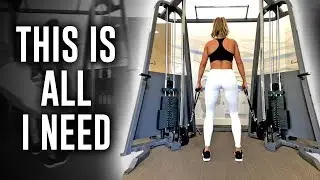 FULL LOWER BODY WORKOUT - CABLES ONLY! | Paige Hathaway