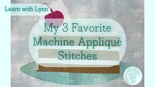 Types of Applique Stitches