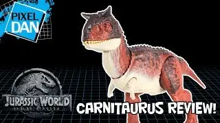 Jurassic World Carnotaurus Fallen Kingdom Action Attack Dino Figure Mattel Video Review