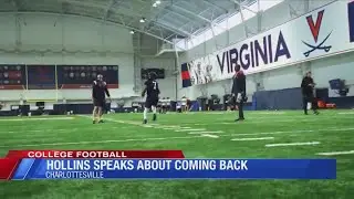 Mike Hollins speaks about coming back to play at UVA