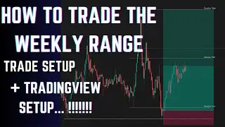 How to trade the Weekly Range on Tradingview with Example