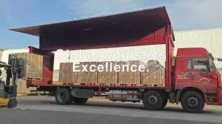 Global Logistics Excellence:Efficient Loading of 12 Pallets in a Wing Van for Secure Deliveries|YIDA