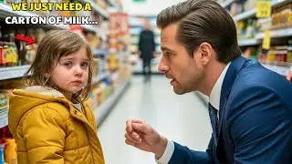 A BILLIONAIRE NOTICES A POOR LITTLE GIRL BEGGING FOR MILK — THE TRUTH BEHIND IT SHOCKED HIM