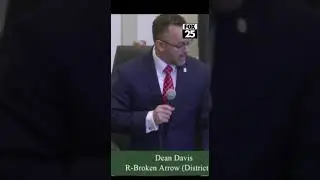 OK State Rep. Dean Davis Apologizes after public intox arrest #shorts