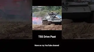 T55 Drive Past at Tanks, Trucks and Firepower 2020