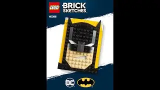 LEGO Instructions | DC | 40386 | Batman | Brick Sketches