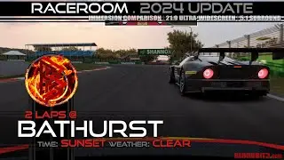 2 Laps @ Bathurst - Sunset Clear: RACEROOM.2024 UPDATE [RE3] [PC]