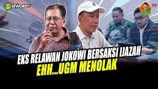Begawan: LHOOO UGM MERADANG, EKS RELAWAN JOKOWI JADI AHLI SOAL IJAZAH #1631
