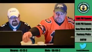 2014 NFL Week 12 Picks ATS - The Mole & Meares Show
