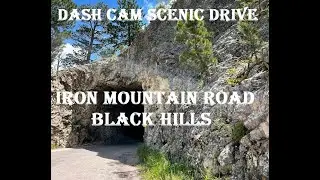 Scenic Drive Dash Cam: Iron Mountain Road, Black Hills, South Dakota