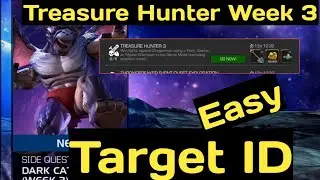 Treasure Hunter 3 - Dragon Man Easy Duel Target ID | MCOC Side Quest November 2023