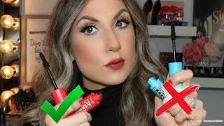 NEW RIMMEL SCANDALEYES VOLUME ON DEMAND MASCARA | WATERPROOF VS. NON WATERPROOF