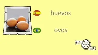 Comidas em Espanhol - Alimentos en Portugu&eacute;s - Parte 1