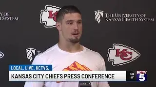 Chiefs linebacker Leo Chenal talks relationship with Travis Kelce, training camp prep