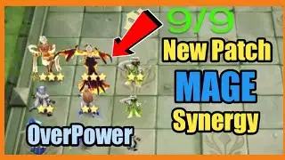 FULL MAGE SYNERGY | MAGIC CHESS NEW UPDATE | MOBILE LEGENDS BANGBANG