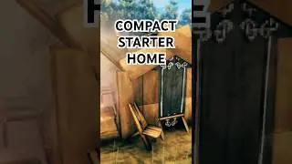 КОМПАКТНЫЙ VALHEIM STARTER HOME #valheimbuilding #valheimbase #valheimbasebuilding #valheim #gaming