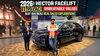 MG Hector Facelift 2026 🔥Changes 🔥11.99 lacs Full explanation and review 🔥