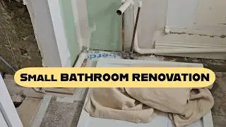 Extreme Bathroom Makeover | Small Ensuite Bathroom Renovation. Scotland United Kingdom
