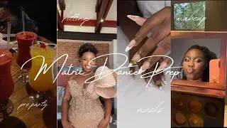 Matric Dance Prep  | fittings,nails, makeup trials, pre party shopping | South African Youtuber