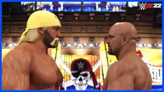 Steve Austin vs Hulk Hogan EPIC FANTASY SHOWDOWN #shorts
