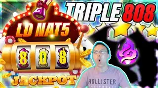 808 Scrolls & Pieces = LD NAT 5?! - WACKY NAT 5s & Lightning Rates! 808 Luck OP!