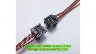 micro-coax assembly supplier Brazil supplier 82447-100B-02-D 20369-001e-03 micro coax i-pex cable So