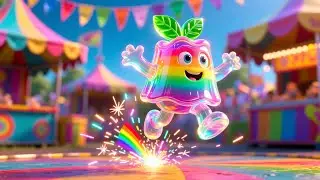 JellyJump Fun Fair 🎪🍬 | Fun Adventure Song for Kids | Playful Nursery Rhyme