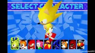 Sonic R [Saturn] (Parte 6 y final: Personajes desbloqueables)