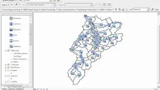 Hec-GeoHMS (VI) HMS basin file export- Tamsui River Watershed