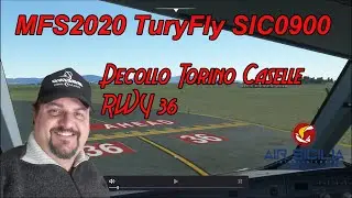 Torino Caselle LIMF decollo RWY 36