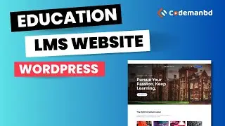 Create a LMS / Education website using Tutor LMS | Themeum | Bangla Tutorial