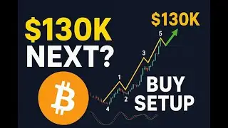 Bitcoin to $130K? My Next Buy Setup Explained (Elliott Wave + Fib. +RSI) latest BTC price update