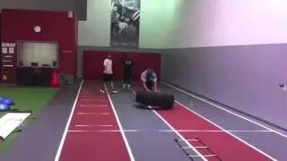 Quarterback Training day with drills and skills