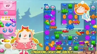 CONQUERING Candy Crush Saga Levels 333 and 334 Easily and Quickly!