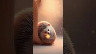 Pastel Heart Animals &mdash; Koala, Hedgehog & Hummingbird #youtubeshorts  #shorts  #shortvideo