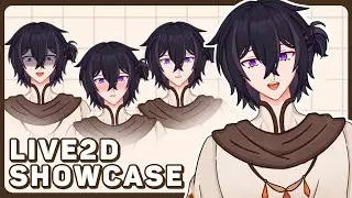 [ Live2D Showcase ] Mizuki Noodleyn - Half Body Rigging