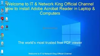 How to Install & Download Adobe Acrobat Reader in Laptop & Computers