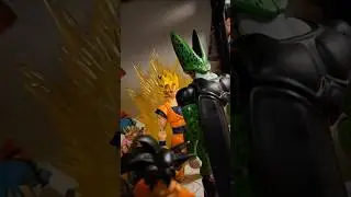 Dragon Ball Z Cell Saga Display #dragoball #anime #actionfigures #collection #dragonballz #shorts